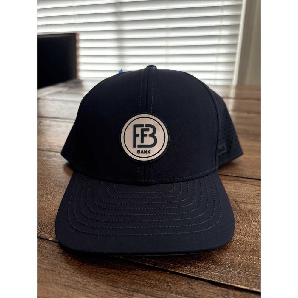 MELIN A Game Icon Hydro Performance Snapback Hat size classic blue Logo